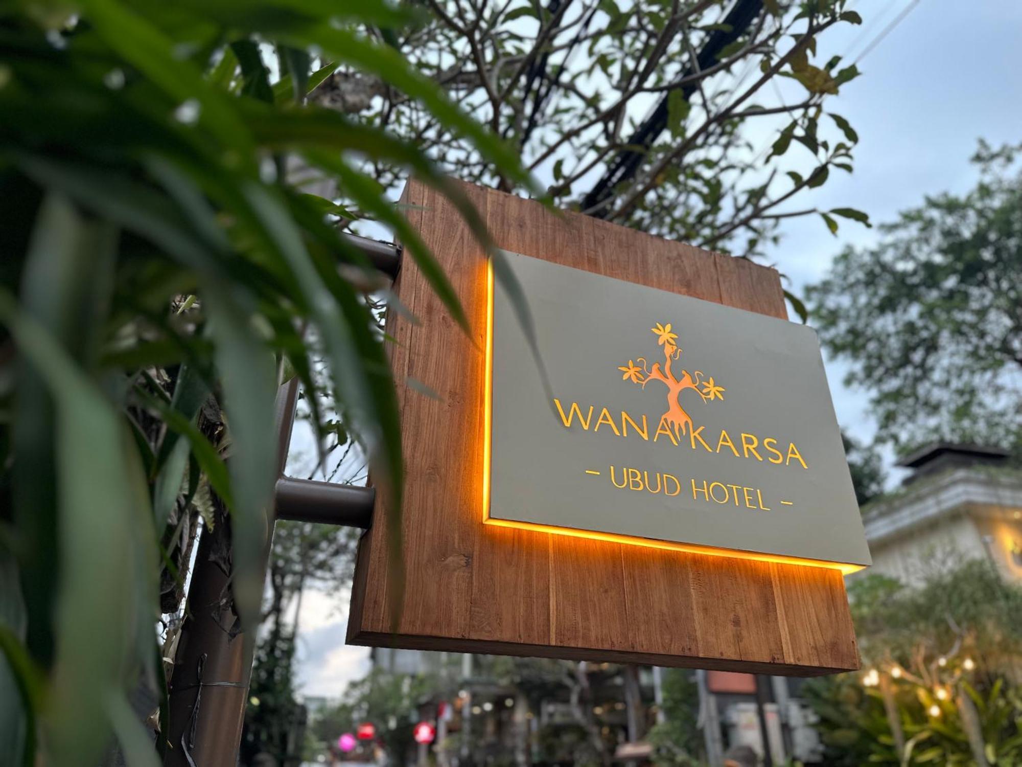 Wana Karsa Ubud Hotel Exteriör bild