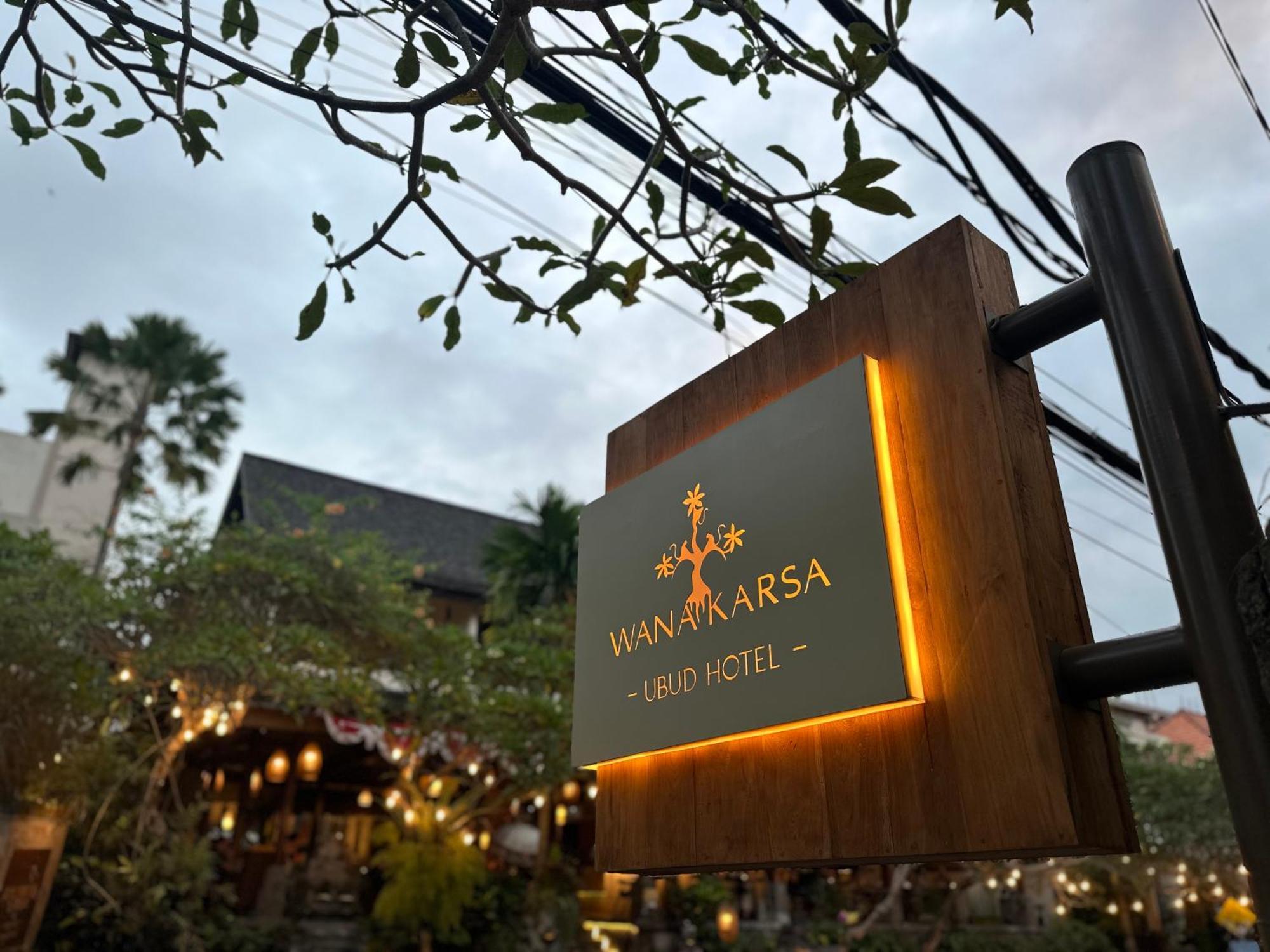 Wana Karsa Ubud Hotel Exteriör bild