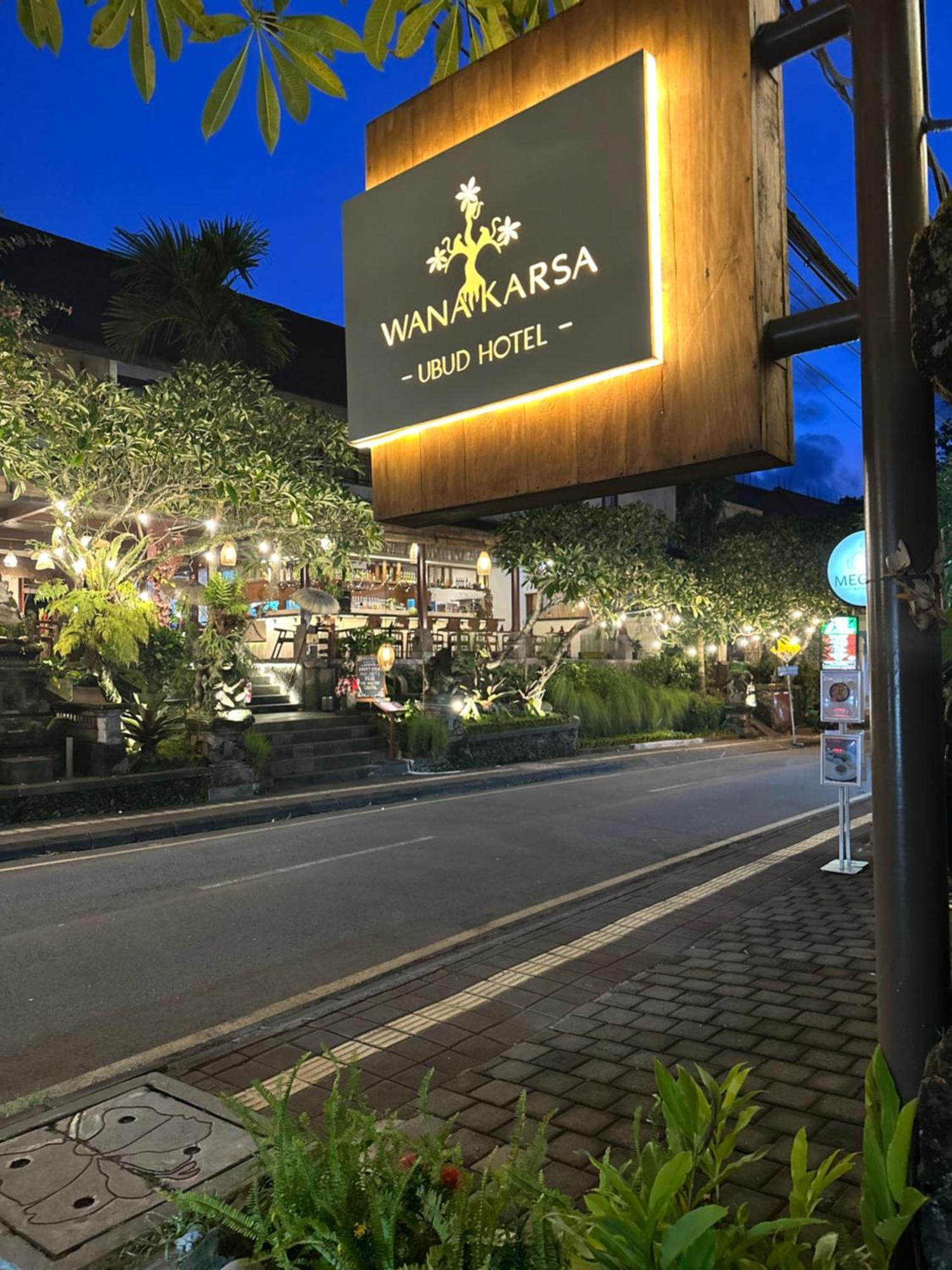 Wana Karsa Ubud Hotel Exteriör bild